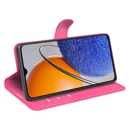For Huawei nova Y61 4G Full Protection Flip Phone Case Litchi Texture PU Leather Stand Wallet Phone Cover
