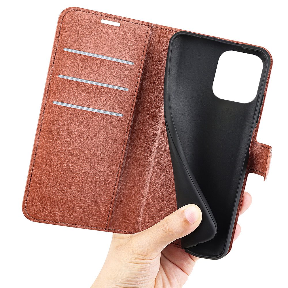 For Huawei nova Y61 4G Full Protection Flip Phone Case Litchi Texture PU Leather Stand Wallet Phone Cover