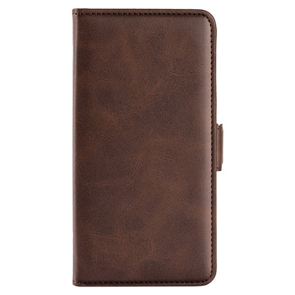 For Honor 80 Pro 5G Drop Protection Cell Phone Cover PU Leather Dual Magnetic Clasp Calf Texture Case Hands-free Stand Wallet