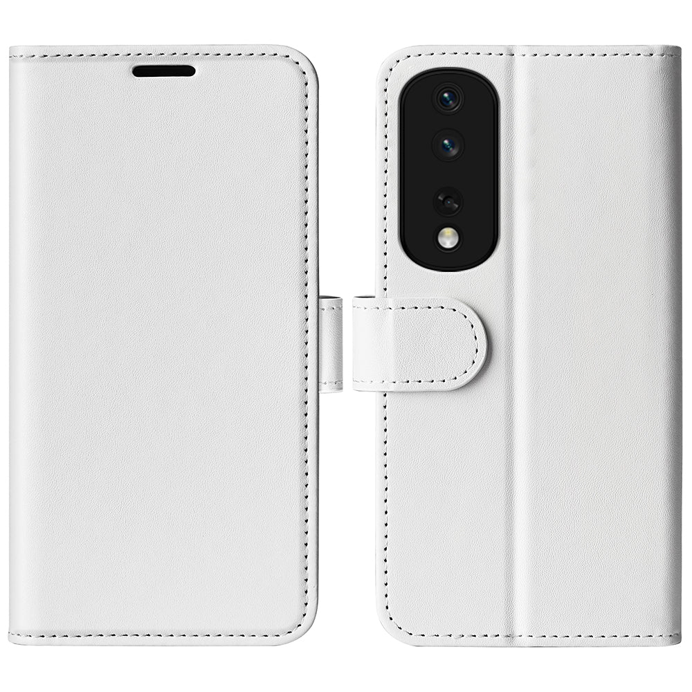 For Honor 80 Pro 5G Crazy Horse Texture PU Leather Case Stand Wallet Flip Protective Phone Cover
