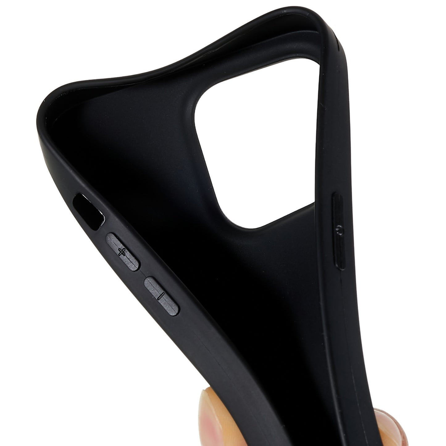 For iPhone 13 Pro 6.1 inch Back Shell, Anti-Fingerprint Soft TPU Phone Case Matte Protective Cover