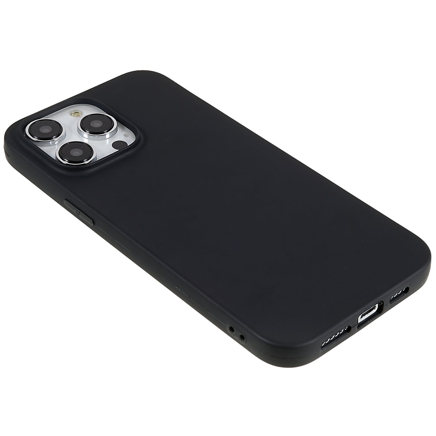 For iPhone 13 Pro 6.1 inch Back Shell, Anti-Fingerprint Soft TPU Phone Case Matte Protective Cover
