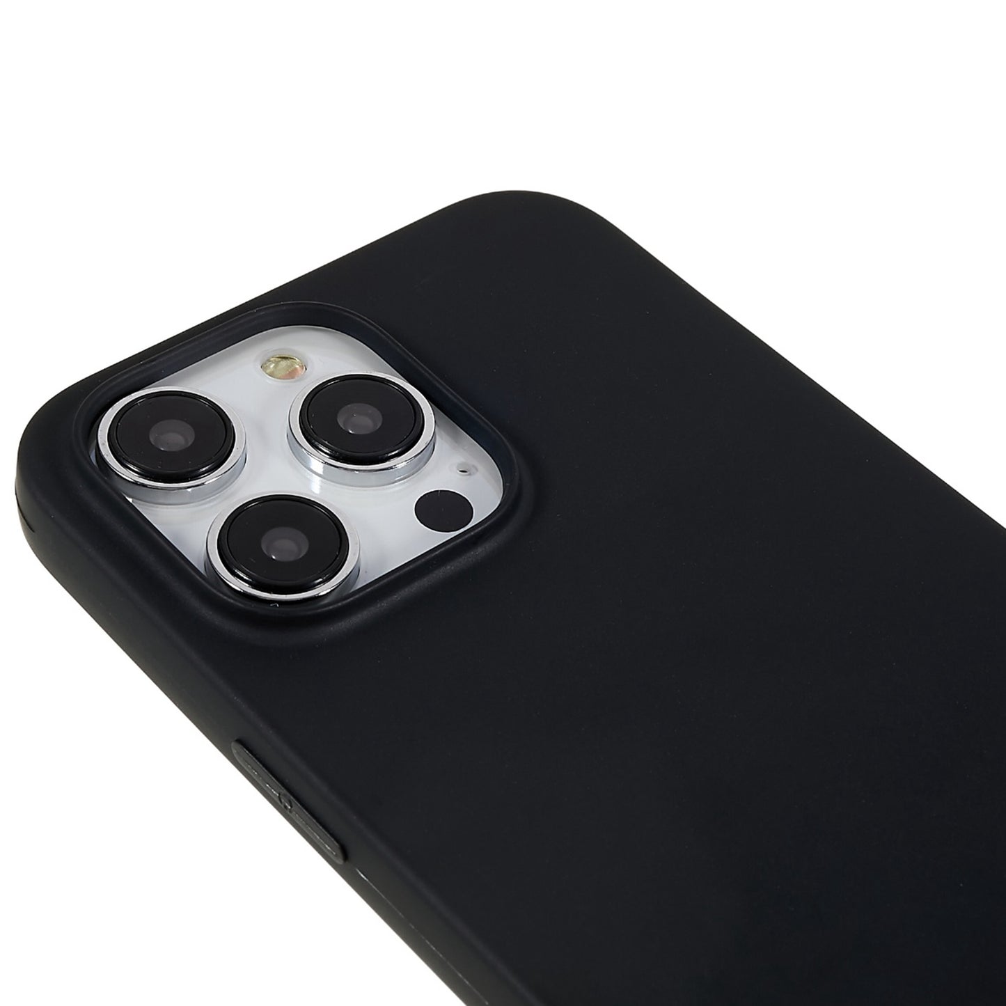 For iPhone 13 Pro 6.1 inch Back Shell, Anti-Fingerprint Soft TPU Phone Case Matte Protective Cover