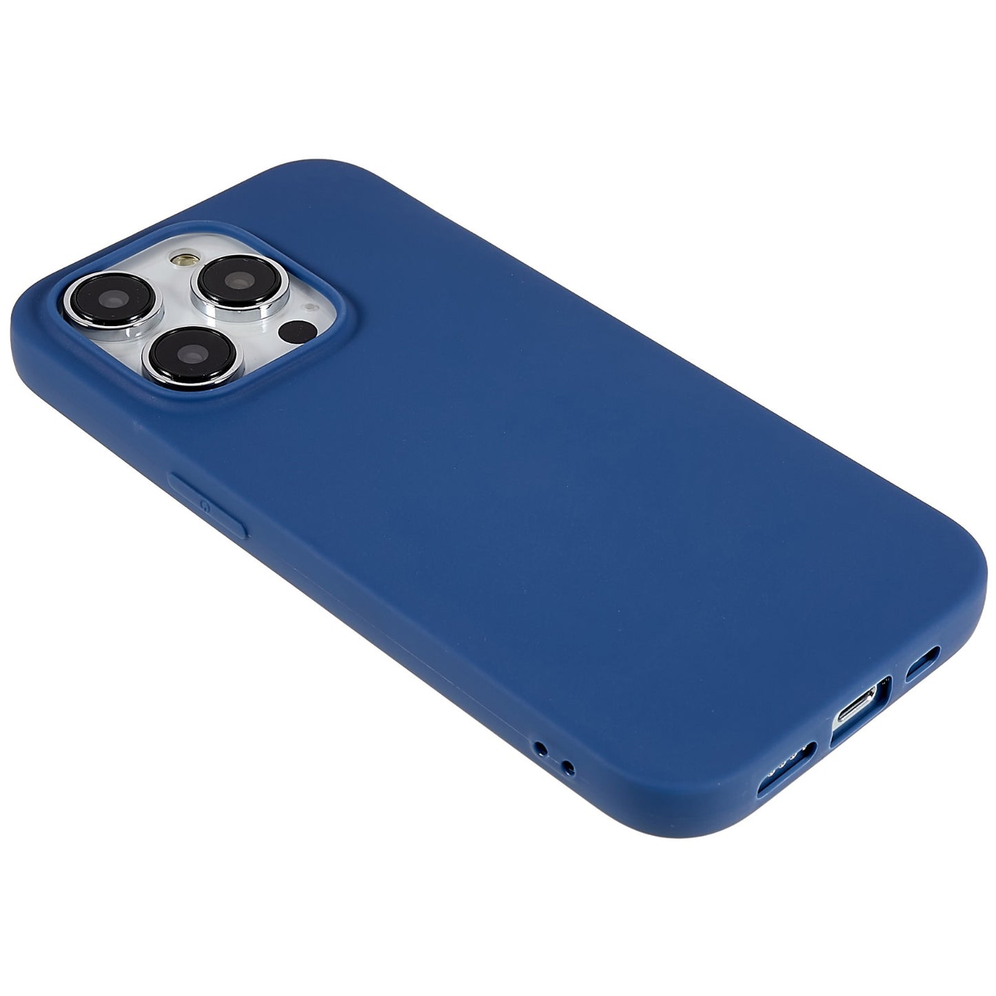 For iPhone 13 Pro 6.1 inch Back Shell, Anti-Fingerprint Soft TPU Phone Case Matte Protective Cover