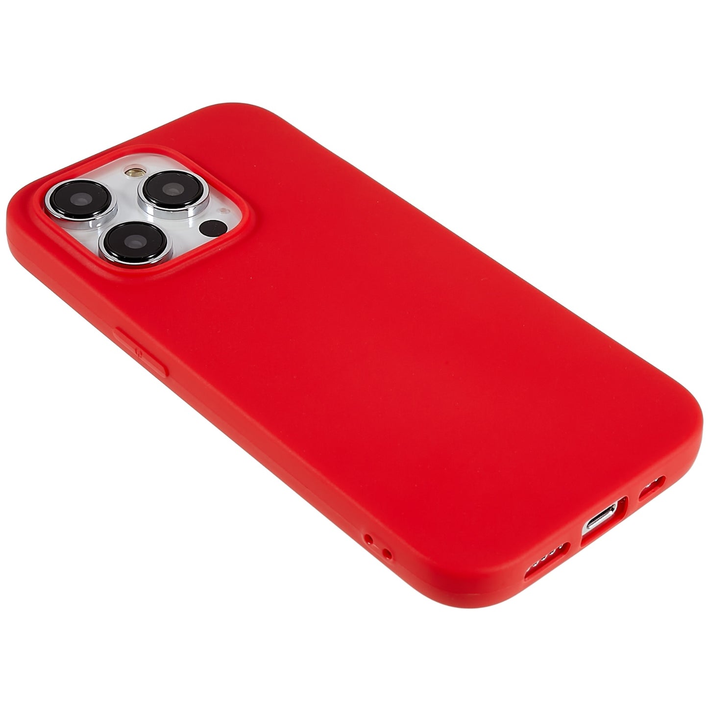 For iPhone 13 Pro 6.1 inch Back Shell, Anti-Fingerprint Soft TPU Phone Case Matte Protective Cover