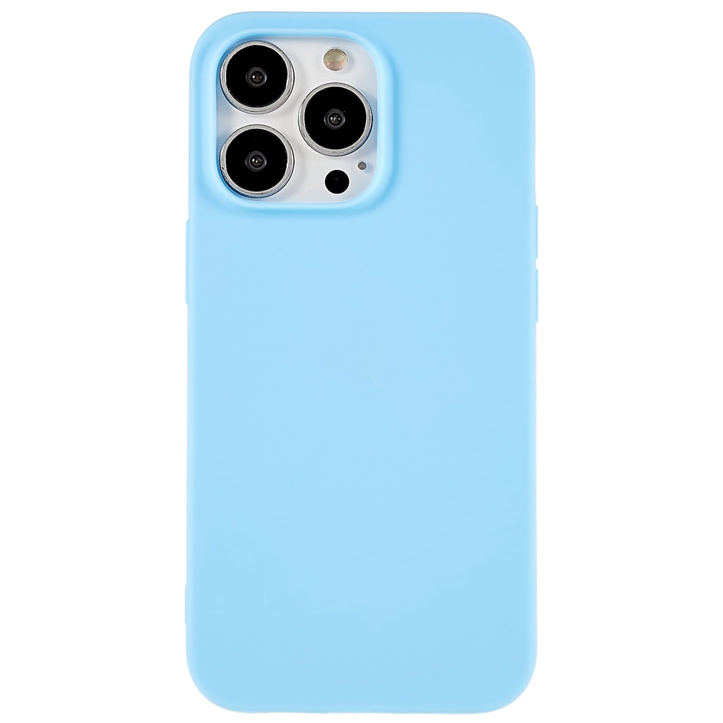 For iPhone 13 Pro 6.1 inch Back Shell, Anti-Fingerprint Soft TPU Phone Case Matte Protective Cover