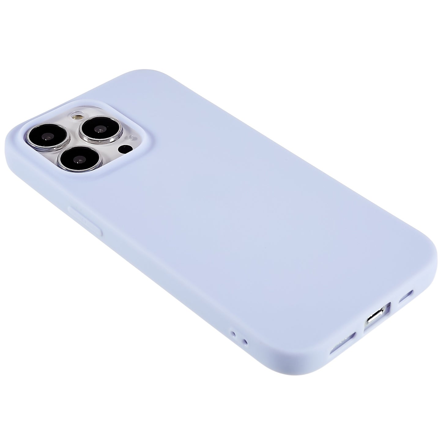 For iPhone 13 Pro 6.1 inch Back Shell, Anti-Fingerprint Soft TPU Phone Case Matte Protective Cover