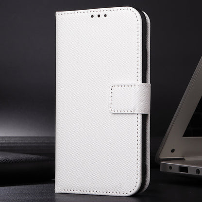 Diamond Texture Phone Cover For Xiaomi 13 Pro 5G, Magnetic Clasp Foldable Stand Flip Leather Wallet Case