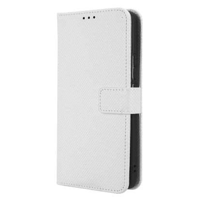 Diamond Texture Phone Cover For Xiaomi 13 Pro 5G, Magnetic Clasp Foldable Stand Flip Leather Wallet Case