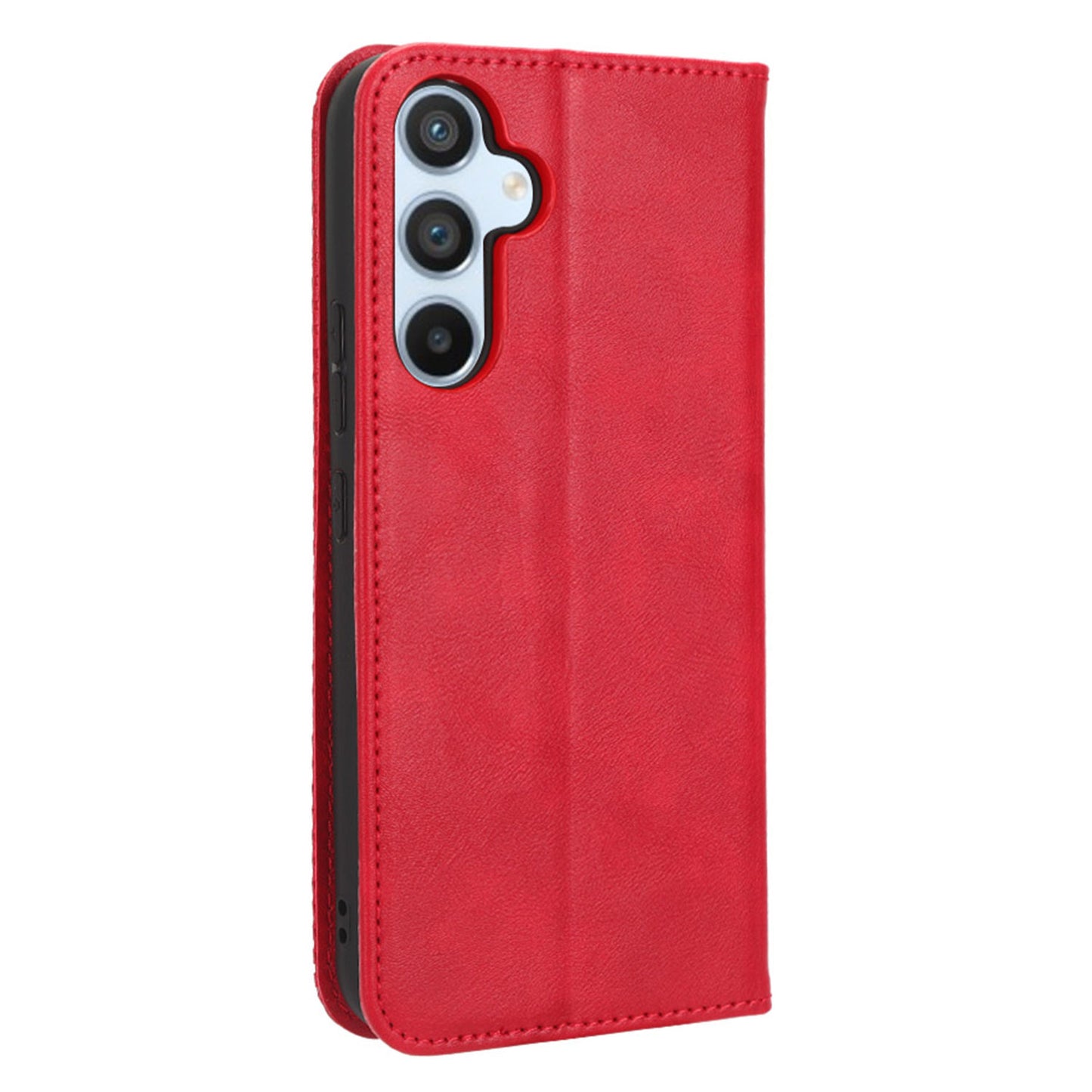 Retro Texture Phone Cover For Samsung Galaxy A54 5G, Magnetic Auto Closing Imprinted Pattern PU Leather Flip Wallet Stand Phone Case