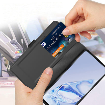 For OnePlus 11 5G Flip Folio Phone Cover Stand Card Holder PU Leather + Inner TPU Protective Magnetic Phone Case