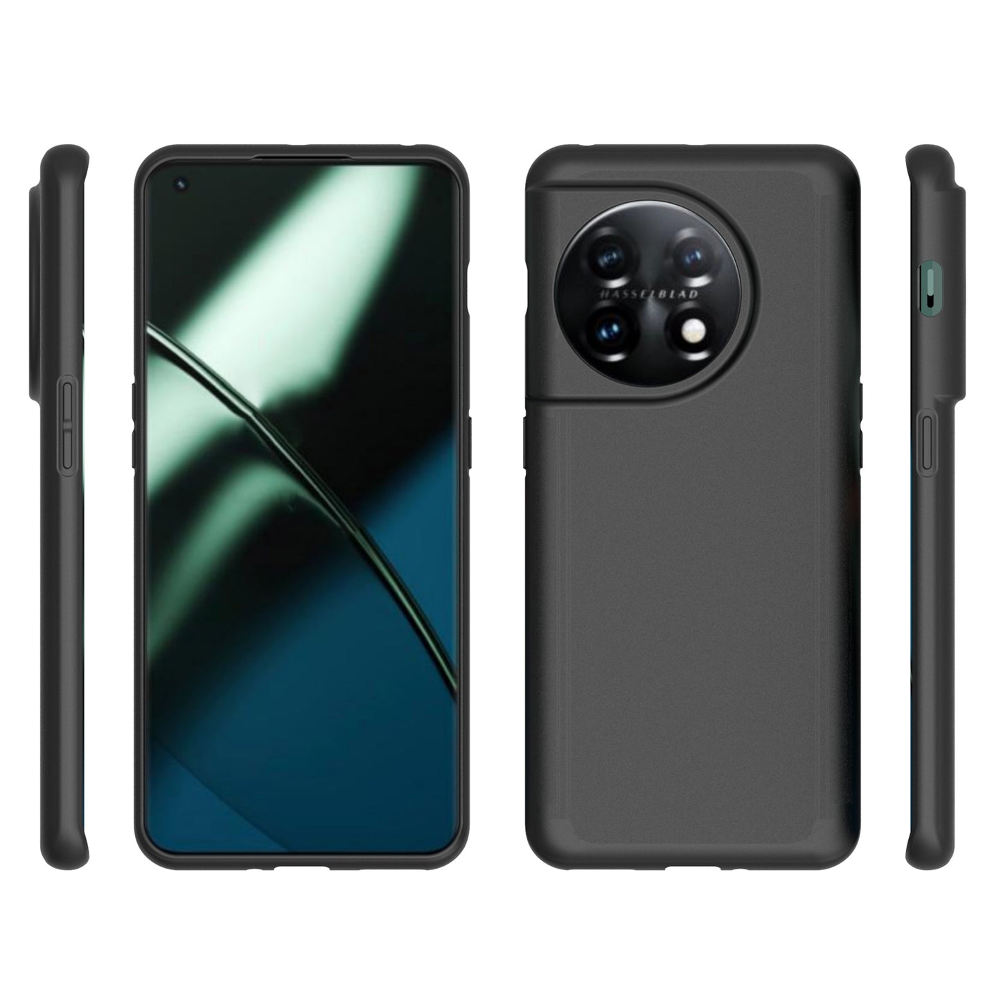 10Pcs / Pack TPU Case for OnePlus 11 5G, Matte Finish Anti-scratch Protective Phone Cover