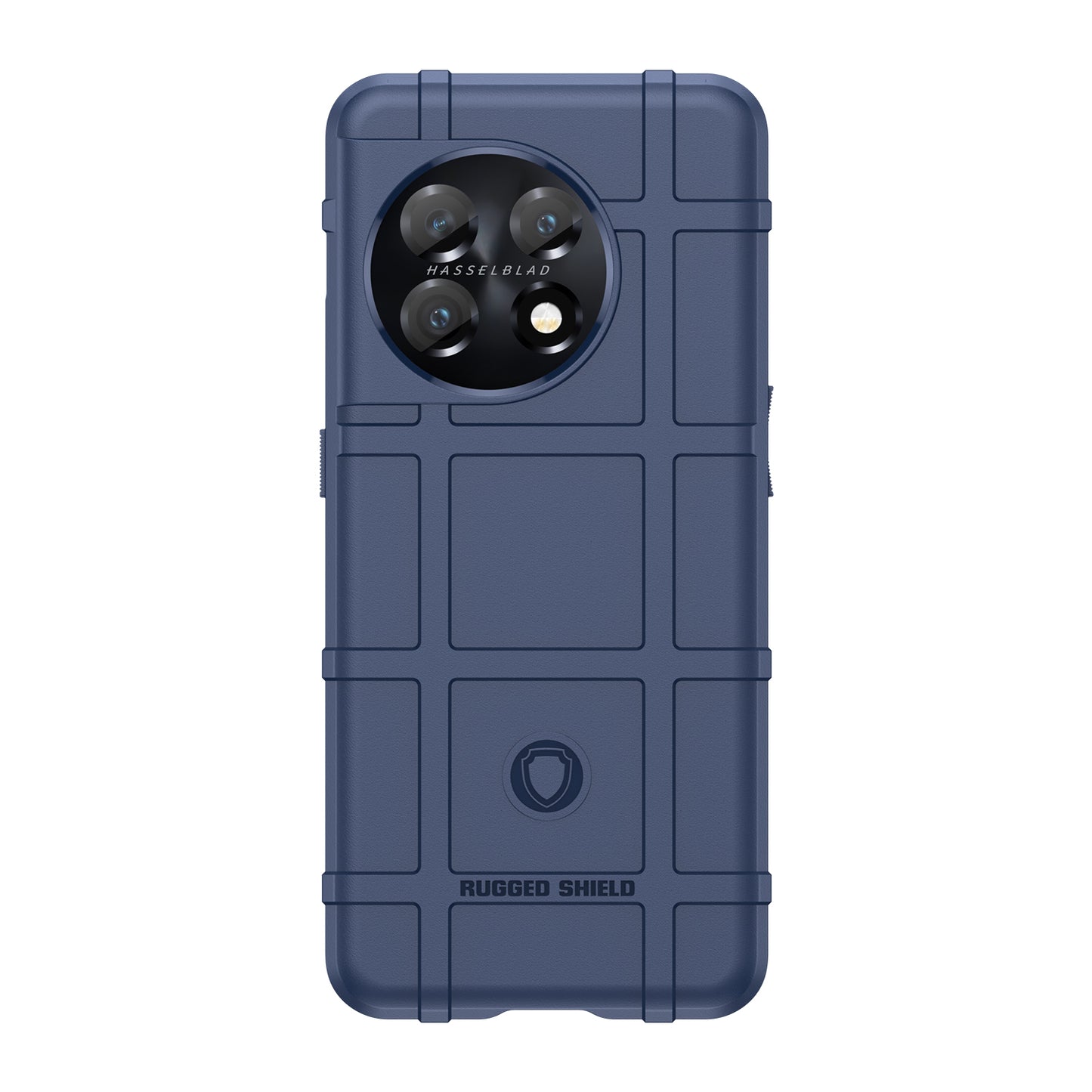 Soft TPU Case for OnePlus 11 5G, Rugged Square Grid Texture Drop-proof Phone Cover