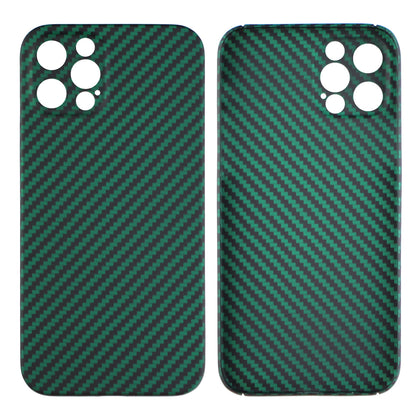 Back Shell for iPhone 13 Pro 6.1 inch Precise Cutout Carbon Fiber / Wavy Texture Aramid Fiber Case Protective Cover