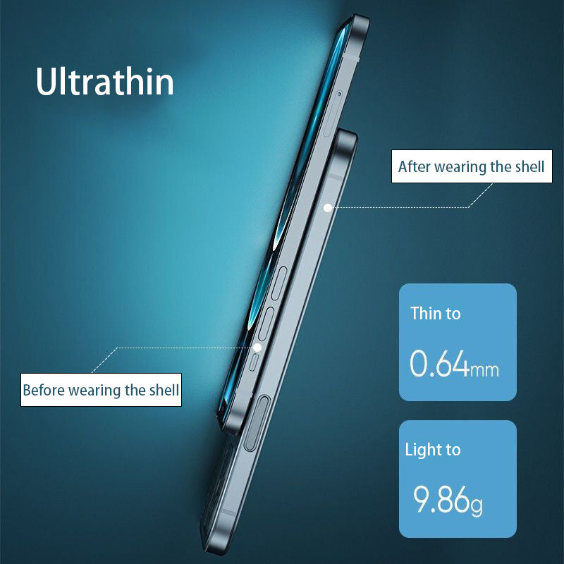 For iPhone 13 Pro 6.1 inch Shockproof Breathable Hollow Hole Heat Dissipation Mesh Back Cover Ultra Thin PP Phone Case