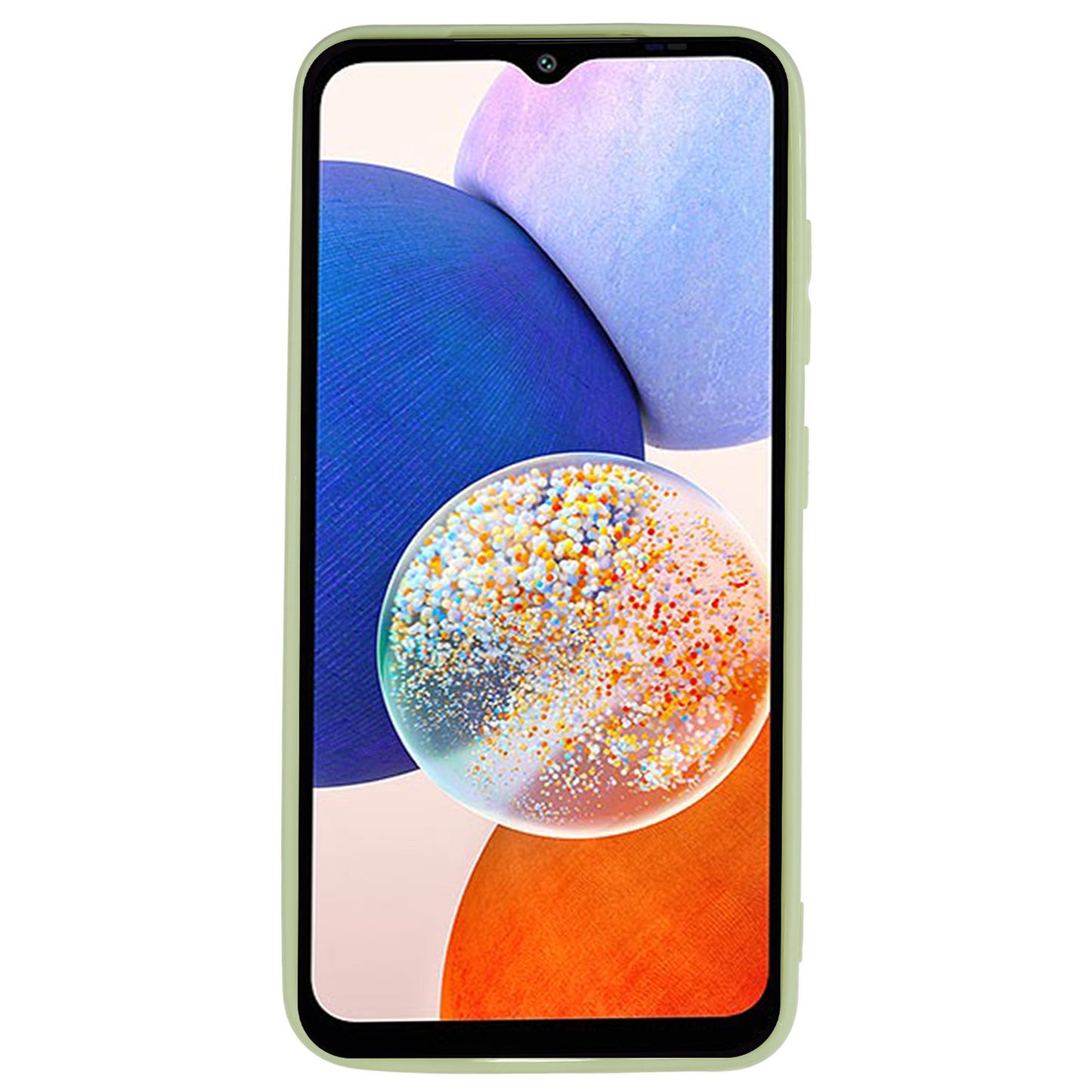 For Samsung Galaxy A54 5G Matte Back Shell, Anti-Fingerprint Soft TPU Phone Case Shockproof Protective Cover