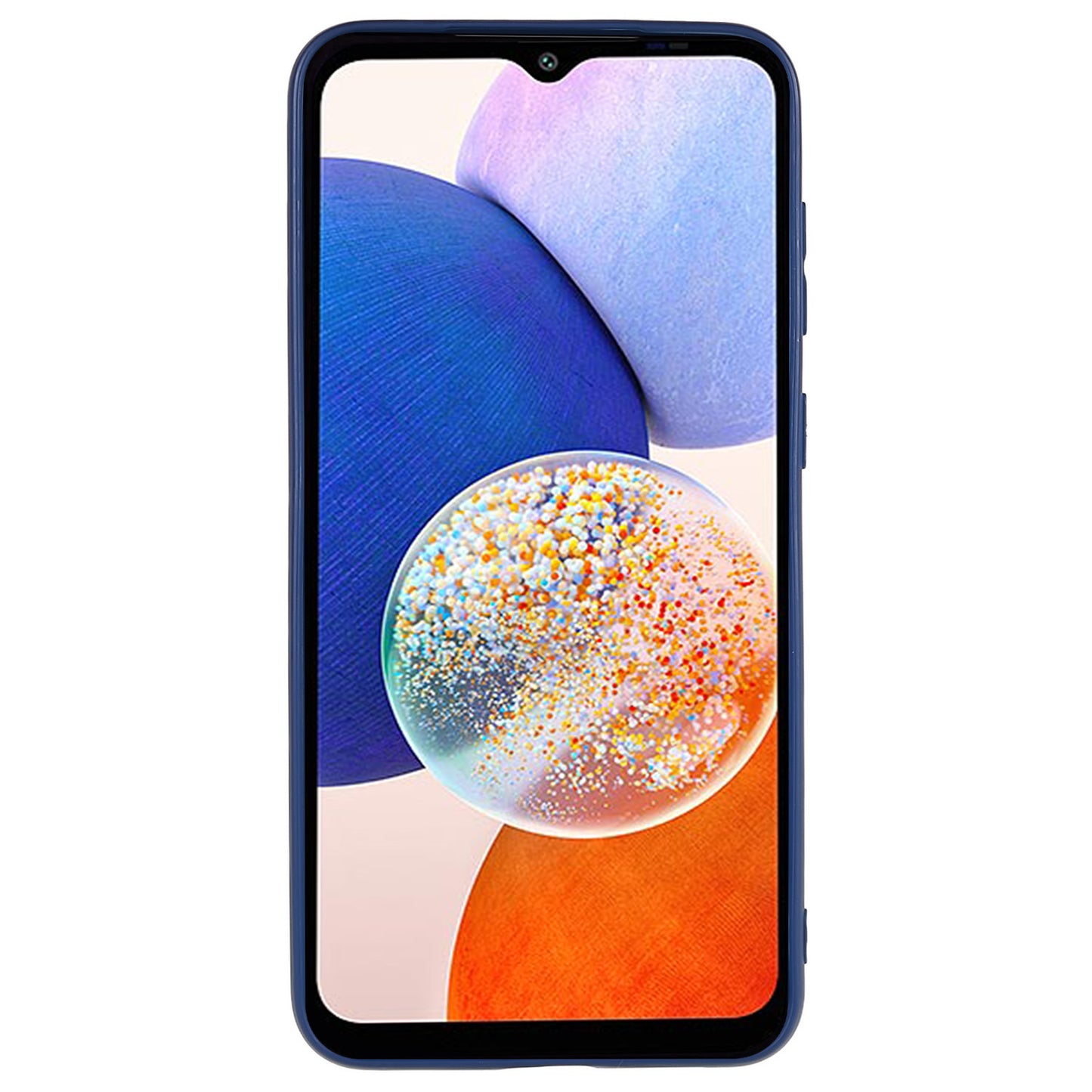 For Samsung Galaxy A54 5G Matte Back Shell, Anti-Fingerprint Soft TPU Phone Case Shockproof Protective Cover