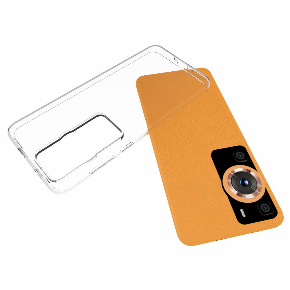 10Pcs / Pack For Huawei P60 / P60 Pro Drop-proof Phone Case Inner Watermark-Free Transparent Phone Cover