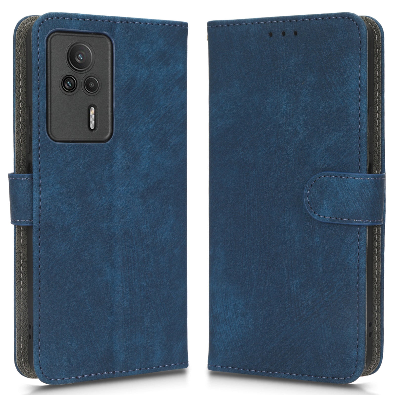 For Xiaomi Redmi K60E 5G RFID Blocking Stand Phone Case Leather Anti-scratch Protective Cell Phone Cover with Wallet