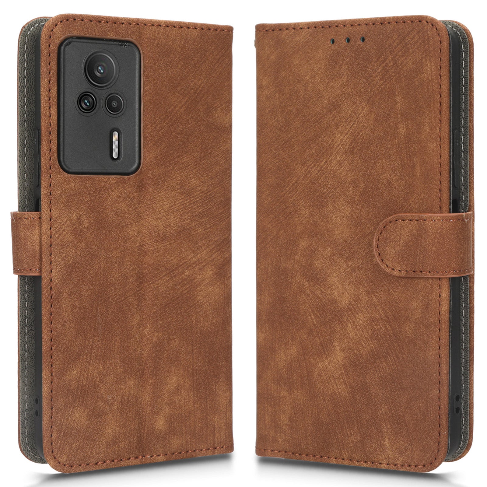 For Xiaomi Redmi K60E 5G RFID Blocking Stand Phone Case Leather Anti-scratch Protective Cell Phone Cover with Wallet