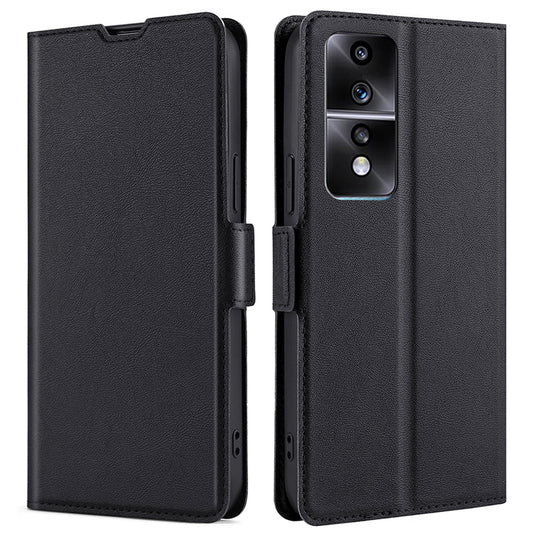 For Honor 80 GT 5G Shockproof PU Leather Cover Card Holder Foldable Stand Phone Case