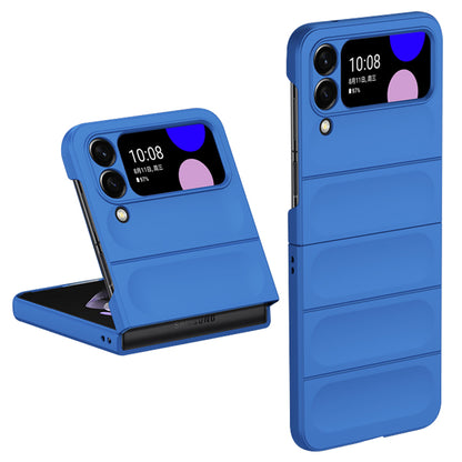 Skin-touch Folding Phone Case for Samsung Galaxy Z Flip4 5G, Hard PC Back Rugged Phone Cover