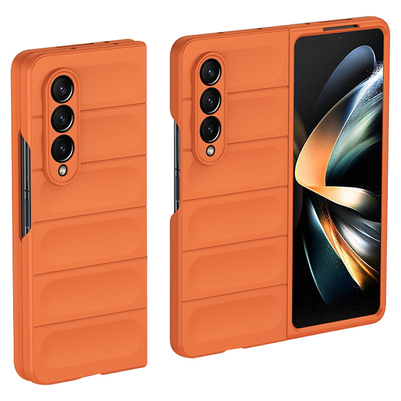 For Samsung Galaxy Z Fold3 5G Skin-touch Hard PC Back Case Shockproof Rugged Phone Cover