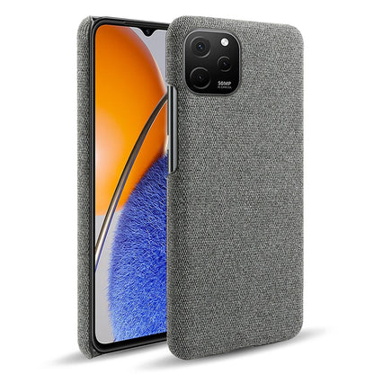 Slim Case for Huawei nova Y61 4G Shockproof Cover Solid Color Hard PC Cloth Phone Case