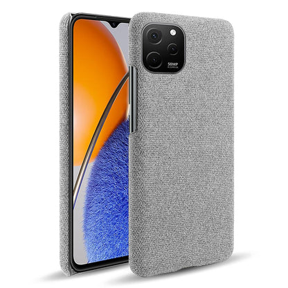 Slim Case for Huawei nova Y61 4G Shockproof Cover Solid Color Hard PC Cloth Phone Case