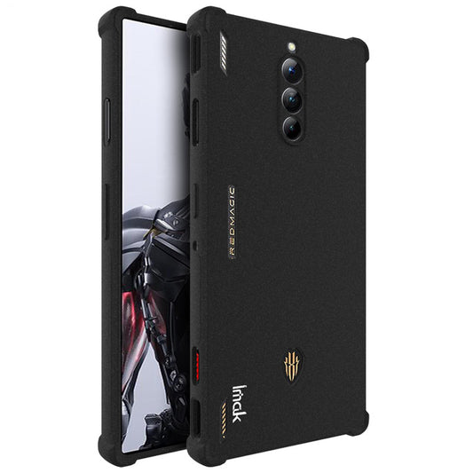 IMAK For ZTE nubia Red Magic 8 Pro 5G / nubia Red Magic 8 Pro+ 5G Mobile Phone Shell Four Corners Airbag Drop-proof TPU Matte Case