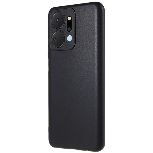 For Honor X7a 5G TPU Phone Case Matte Anti-Fingerprint Back Cover