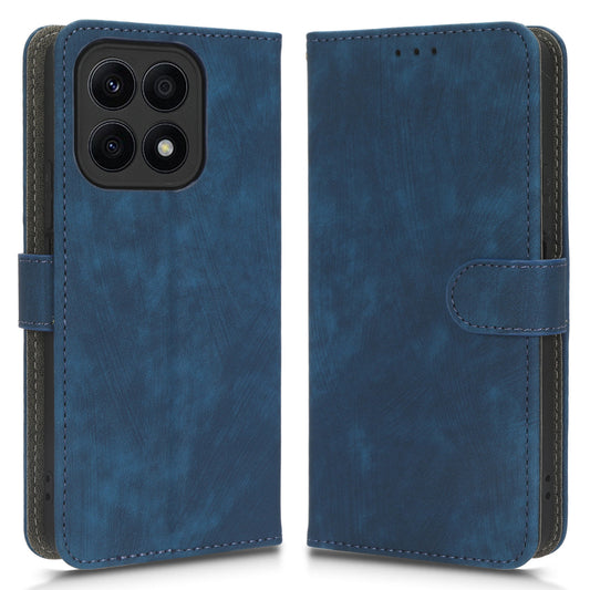 For Honor X8a 4G PU Leather Anti-drop Phone Case Wallet Flip Stand Anti-scratch Phone Cover with RFID Blocking Protection