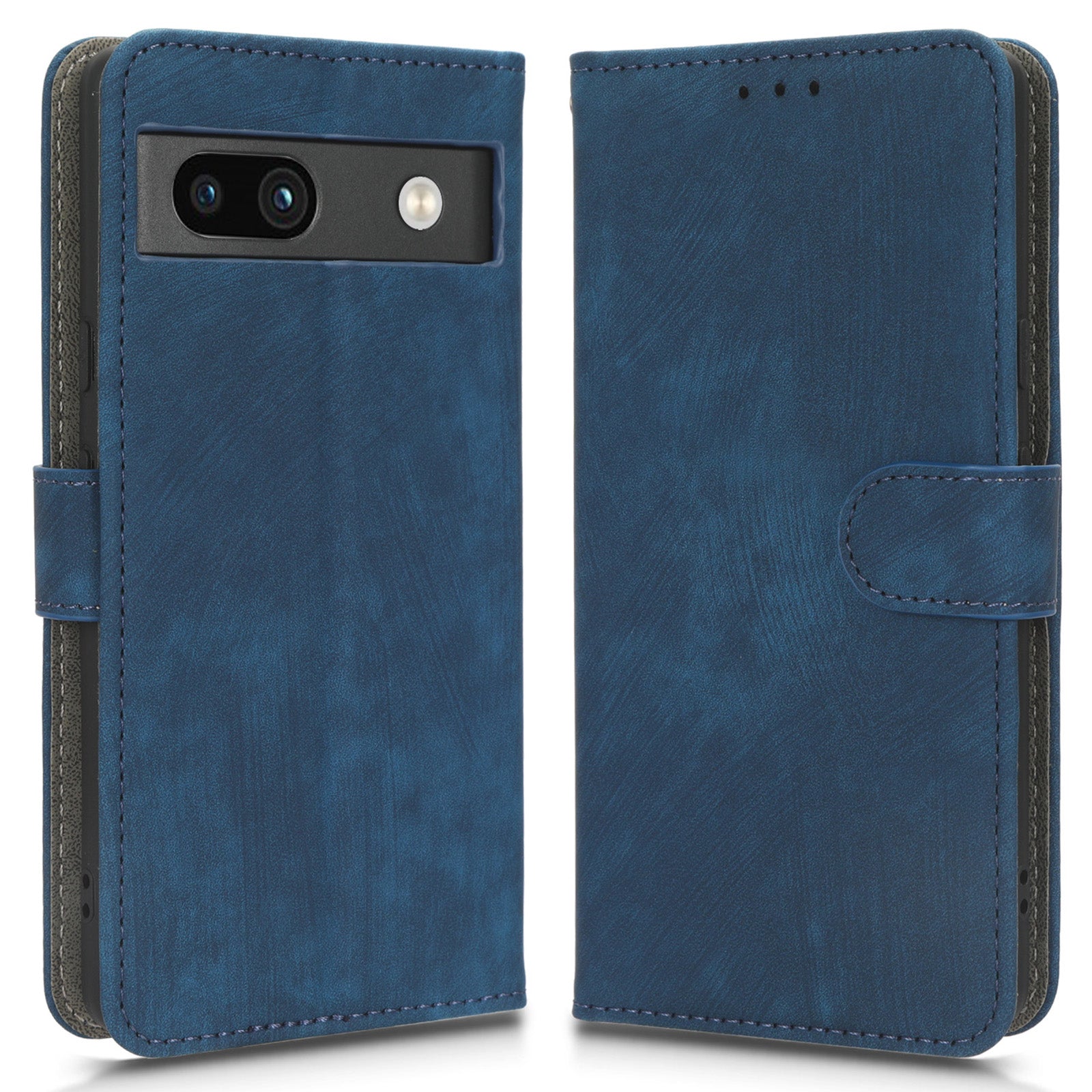 For Google Pixel 7a PU Leather Flip Folio Case Wallet RFID Blocking Protection Stand Phone Cover