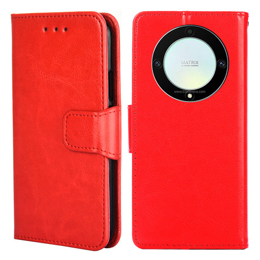 For Honor X9a 5G / X40 5G /  Magic5 Lite 5G Cell Phone Cover PU Leather Stand Wallet Protective Phone Case
