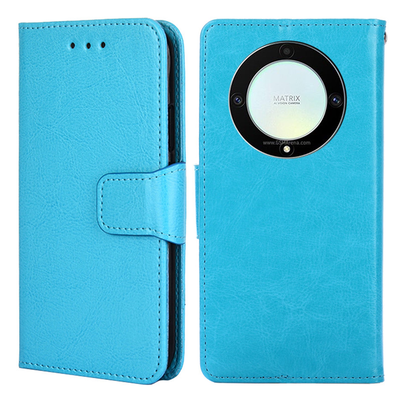 For Honor X9a 5G / X40 5G /  Magic5 Lite 5G Cell Phone Cover PU Leather Stand Wallet Protective Phone Case