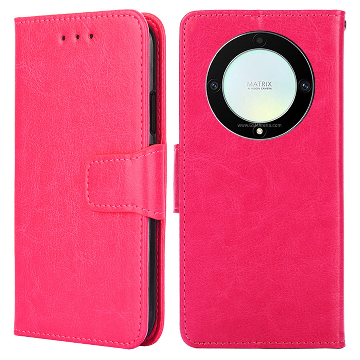 For Honor X9a 5G / X40 5G /  Magic5 Lite 5G Cell Phone Cover PU Leather Stand Wallet Protective Phone Case