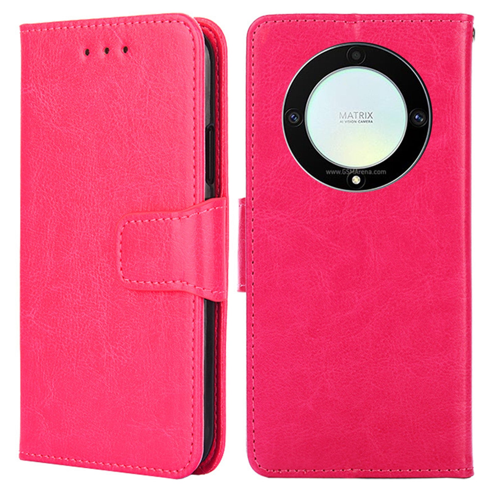 For Honor X9a 5G / X40 5G /  Magic5 Lite 5G Cell Phone Cover PU Leather Stand Wallet Protective Phone Case