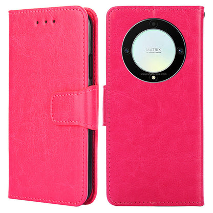 For Honor X9a 5G / X40 5G /  Magic5 Lite 5G Cell Phone Cover PU Leather Stand Wallet Protective Phone Case