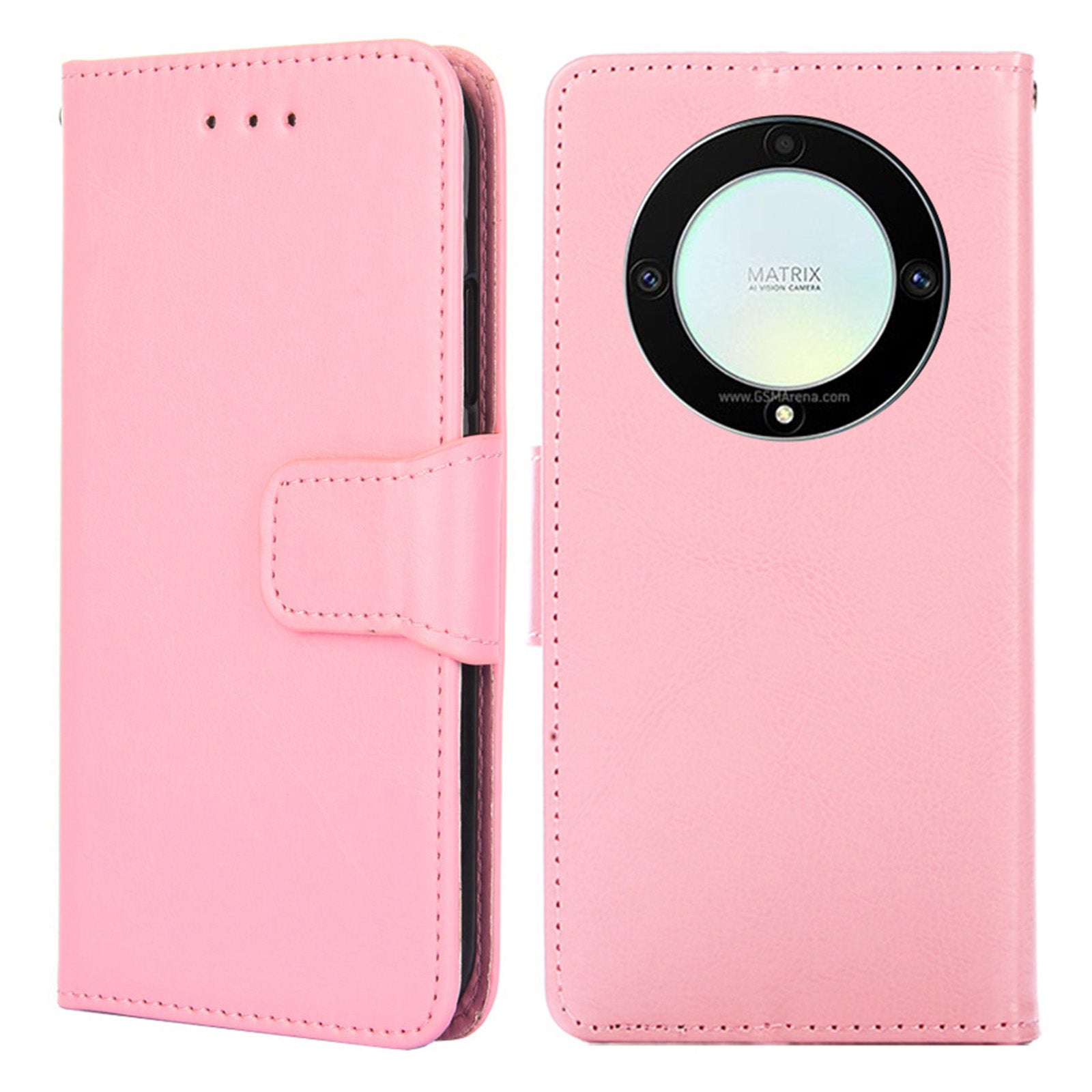 For Honor X9a 5G / X40 5G /  Magic5 Lite 5G Cell Phone Cover PU Leather Stand Wallet Protective Phone Case
