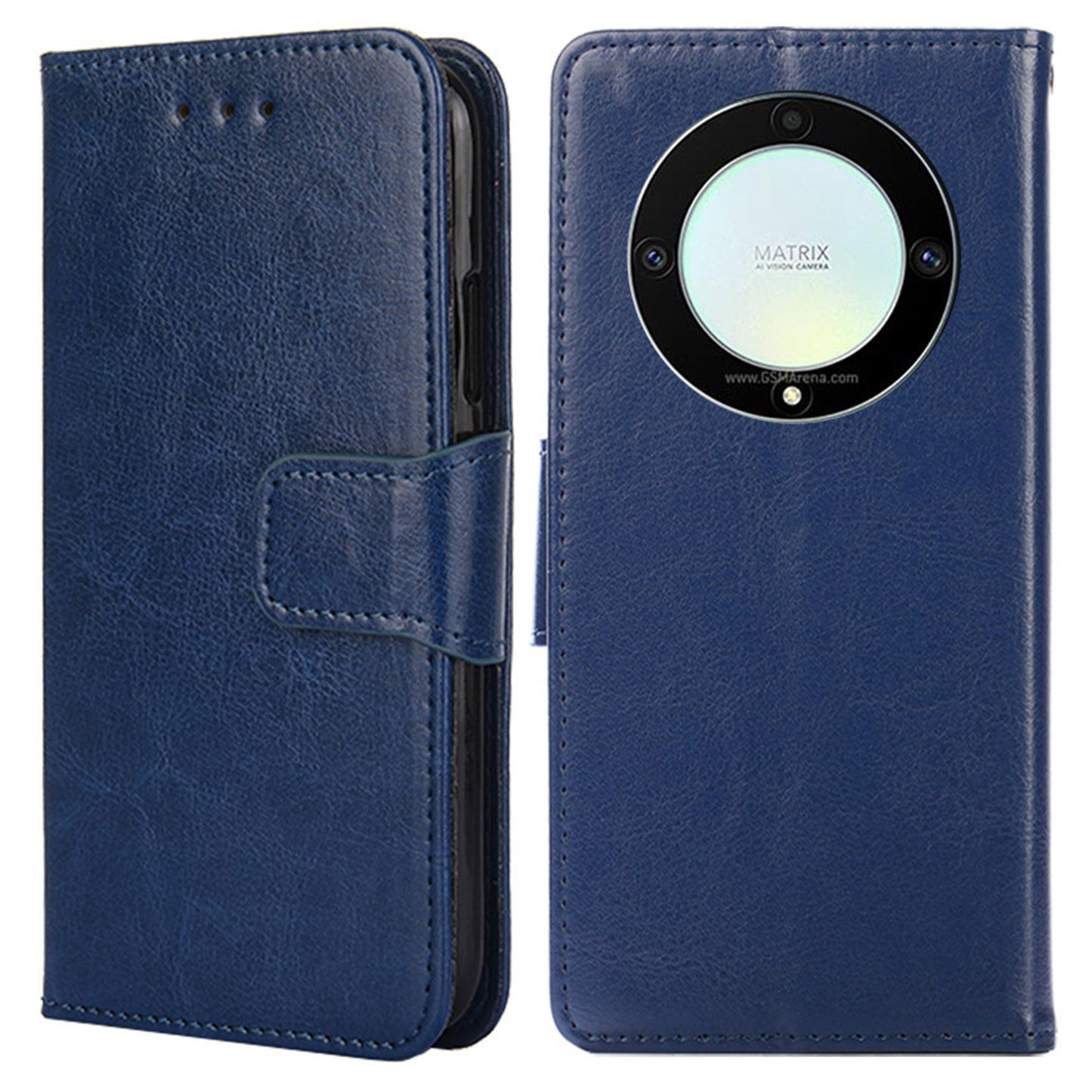 For Honor X9a 5G / X40 5G /  Magic5 Lite 5G Cell Phone Cover PU Leather Stand Wallet Protective Phone Case