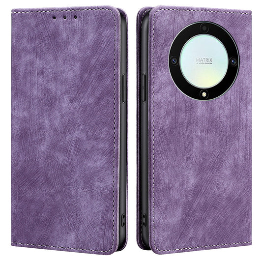 For Honor X9a 5G / X40 5G / Magic5 Lite 5G RFID Blocking Phone Cover Leather Wallet Stand Phone Case