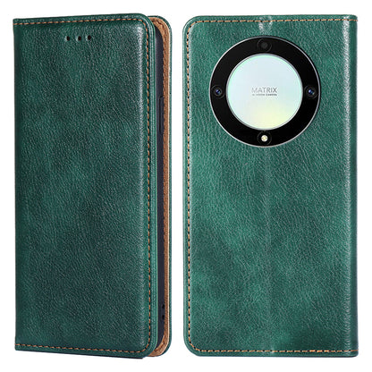 For Honor X40 5G / X9a 5G / Magic5 Lite 5G PU Leather Wallet Phone Case Magnetic Auto-closing Shockproof Stand Cover