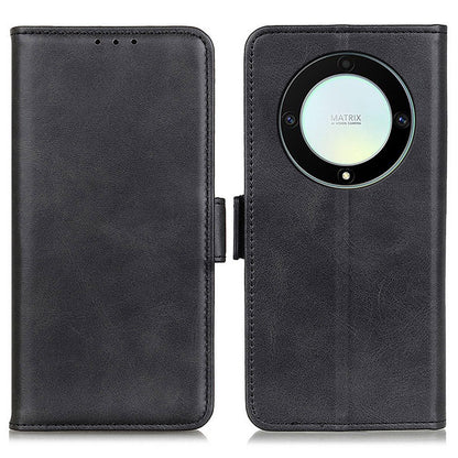 For Honor X9a 5G / X40 5G / Magic5 Lite 5G Phone Wallet Case Cowhide Texture Leather Stand Phone Cover