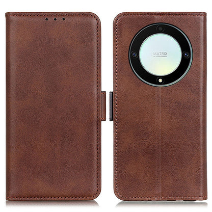 For Honor X9a 5G / X40 5G / Magic5 Lite 5G Phone Wallet Case Cowhide Texture Leather Stand Phone Cover