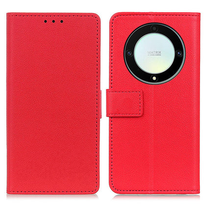 For Honor X9a 5G / X40 5G / Magic5 Lite 5G Wallet PU Leather Phone Case Stand Anti-drop Phone Cover