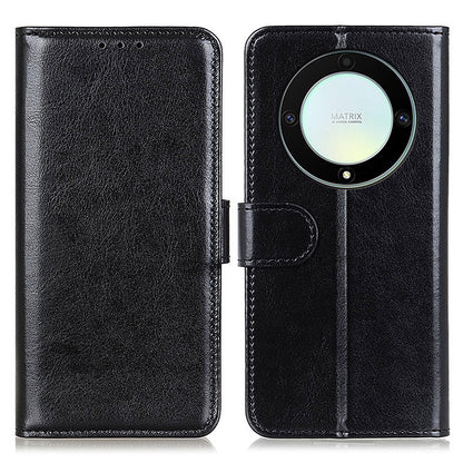 For Honor X9a 5G / X40 5G / Magic5 Lite 5G Stand Phone Case Crazy Horse Texture Wallet Phone Leather Cover
