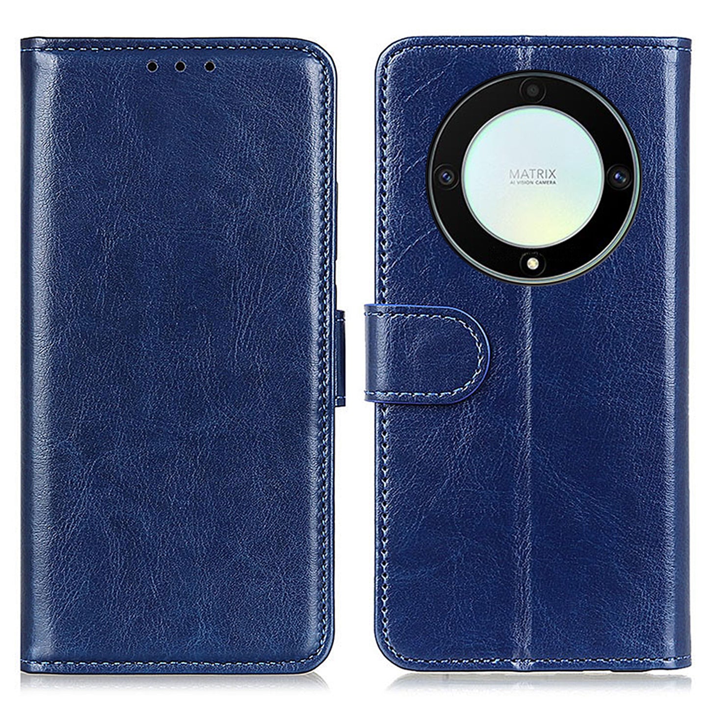 For Honor X9a 5G / X40 5G / Magic5 Lite 5G Stand Phone Case Crazy Horse Texture Wallet Phone Leather Cover