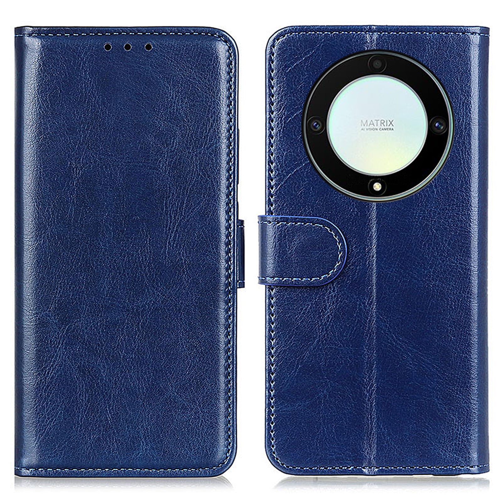 For Honor X9a 5G / X40 5G / Magic5 Lite 5G Stand Phone Case Crazy Horse Texture Wallet Phone Leather Cover