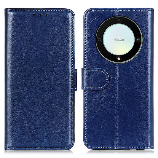 For Honor X9a 5G / X40 5G / Magic5 Lite 5G Stand Phone Case Crazy Horse Texture Wallet Phone Leather Cover