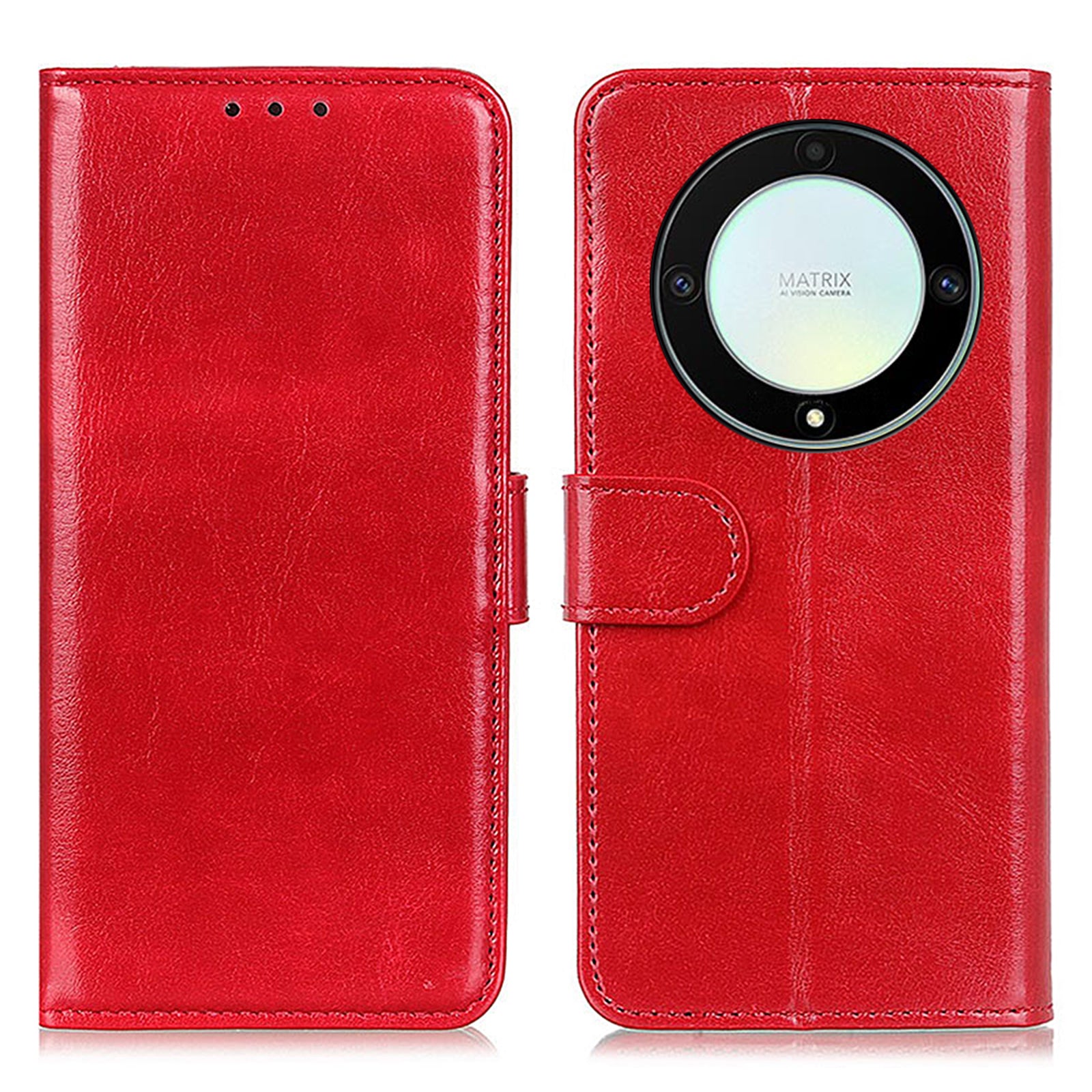 For Honor X9a 5G / X40 5G / Magic5 Lite 5G Stand Phone Case Crazy Horse Texture Wallet Phone Leather Cover